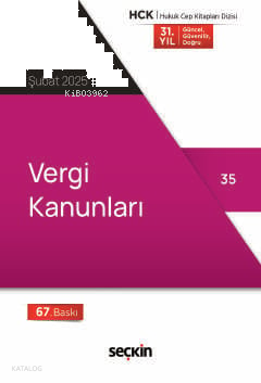 Vergi Kanunları (Cep Kitabı)