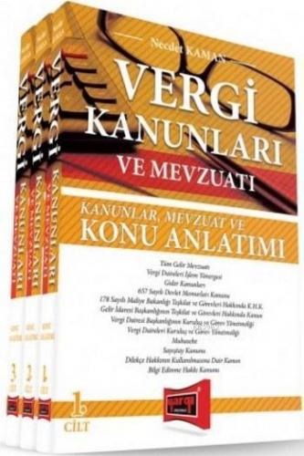 Vergi Kanunları ve Mevzuatı Konu Anlatımı (3 Cilt); Kanunlar, Mevzuat ve Konu Anlatımı