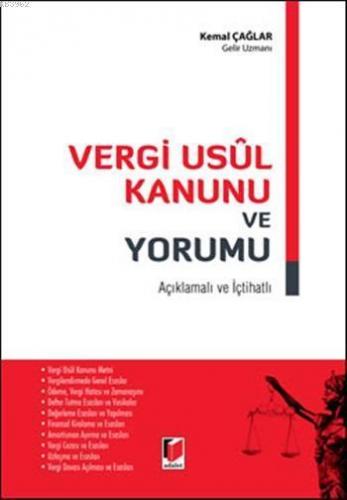 Vergi Usûl Kanunu ve Yorumu; Açıklamalı ve İçtihatlı