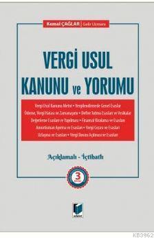 Vergi Usul Kanunu ve Yorumu