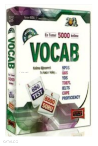 VOCAB-En Temel 5000 Kelime CD'li