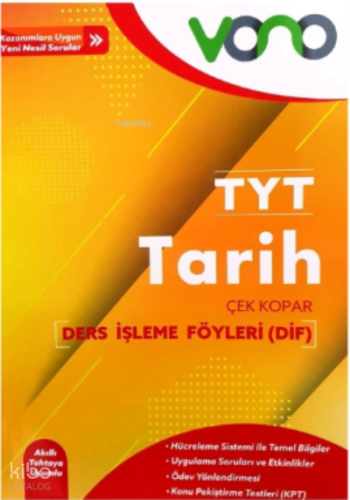 Vono Tyt Tarih Ders İşleme Föyleri (Dif)