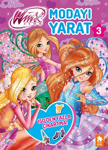 Winx Club Modayı Yarat 3 - 150'den Fazla Çıkartma!