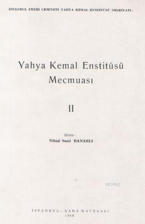 Yahya Kemal Enstitüsü Mecmuası 2