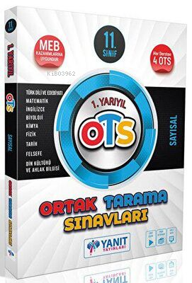 Yanıt Yayınları 11. Sınıf 1. Yarıyıl Ortak Tarama Sınavları Sayısal