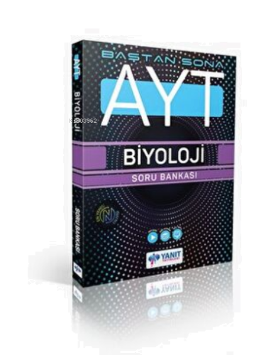 Yanıt Yayınları AYT Baştan Sona Biyoloji Soru Bankası