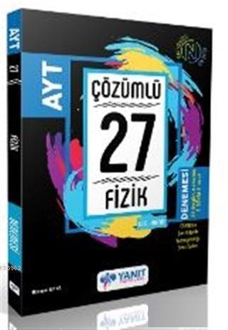 Yanıt Yayınları AYT Fizik Çözümlü 27 Deneme Yanıt