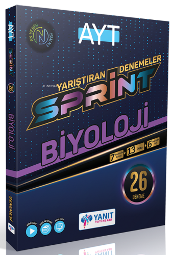 Yanıt YKS AYT Biyoloji Sprint 26 Deneme Video Çözümlü
