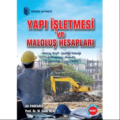 Yapı İşletmesi ve Maloluş Hesapları
