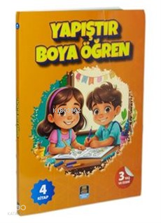 Yapıştır Boya Öğren İlk Kelimelerle Araçlar, Hayvanlar, Çiftlik, Yaşantımız (4 Kitap Set)