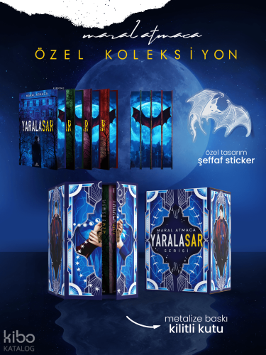 Yaralasar Serisi – Yan Boyamalı Kilitli Koleksiyon Kutu (Ciltli)