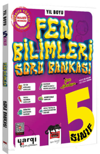 Yargı Ders Arkadaşım 5.Sınıf Fen Bilimleri Yıl Boyu Soru Bankası