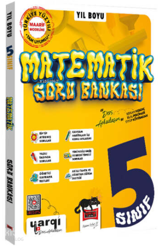 Yargı Ders Arkadaşım 5.Sınıf Matematik Yıl Boyu Soru Bankası