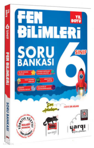 Yargı Ders Arkadaşım 6.Sınıf Fen Bilimleri Yıl Boyu Soru Bankası