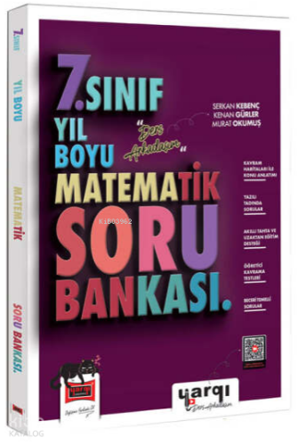 Yargı Ders Arkadaşım 7.Sınıf Matematik Yıl Boyu Soru Bankası