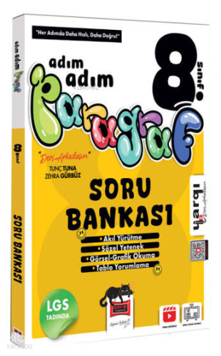Yargı Ders Arkadaşım 8.Sınıf Adım Adım Paragraf Soru Bankası