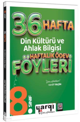 Yargı Ders Arkadaşım 8. Sınıf Din Kültürü ve Ahlak Bilgisi 36 Haftalık Ödev Föyleri