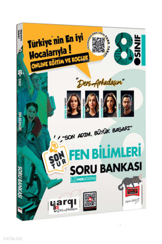 Yargı Ders Arkadaşım 8.Sınıf LGS Fen Bilimleri Son Tur Soru Bankası