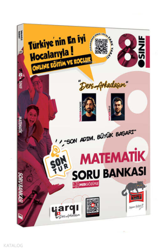 Yargı Ders Arkadaşım 8.Sınıf LGS Matematik Son Tur Soru Bankası