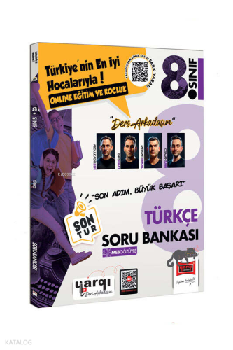 Yargı Ders Arkadaşım 8.Sınıf LGS Türkçe Son Tur Soru Bankası