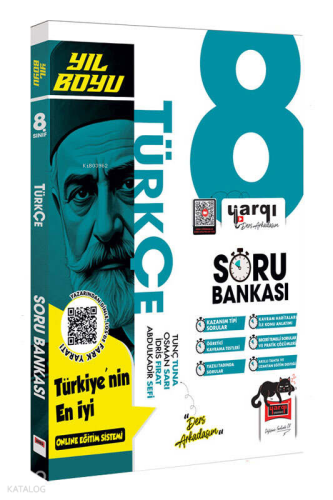 Yargı Ders Arkadaşım 8.Sınıf LGS Türkçe Yıl Boyu Soru Bankası