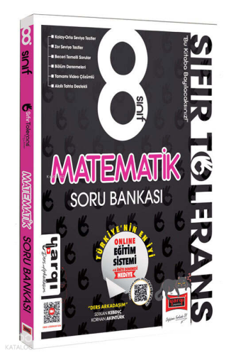 Yargı Ders Arkadaşım 8.Sınıf Sıfır Tolerans Matematik Soru Bankası