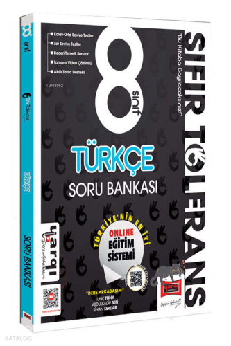 Yargı Ders Arkadaşım 8.Sınıf Sıfır Tolerans Türkçe Soru Bankası