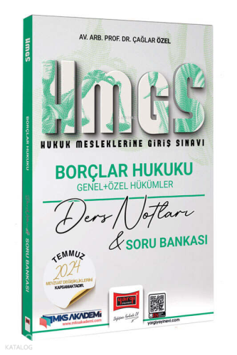 Yargı Yayınevi 2025 Hukuk Mesleklerine Giriş Sınavı Borçlar Hukuku Genel ve Özel Hükümler Ders Notları & Soru Bankası