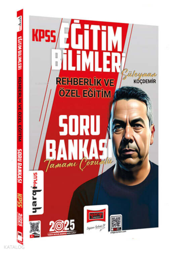 Yargı Yayınevi 2025 KPSS Eğitim Bilimleri Tamamı Çözümlü Rehberlik ve Özel Eğitim Soru Bankası