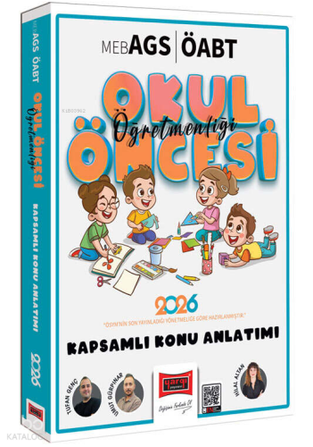 Yargı Yayınevi 2026 MEB-AGS ÖABT Okul Öncesi Öğretmenliği Kapsamlı Kon