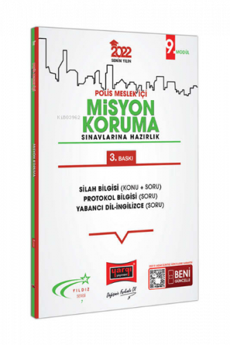 Yargı Yayınları 2022 Polis Meslek İçi Misyon Koruma Sınavlarına Hazırlık