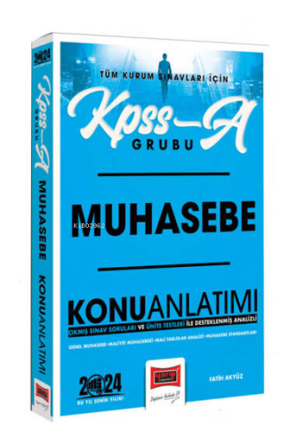 Yargı Yayınları 2024 KPSS A-Grubu Muhasebe Konu Anlatımı