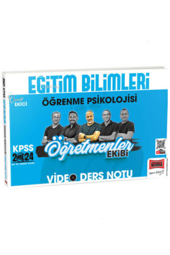 Yargı Yayınları 2024 KPSS Eğitim Bilimleri Öğrenme Psikolojisi Öğretmenler Ekibi Video Ders Notları