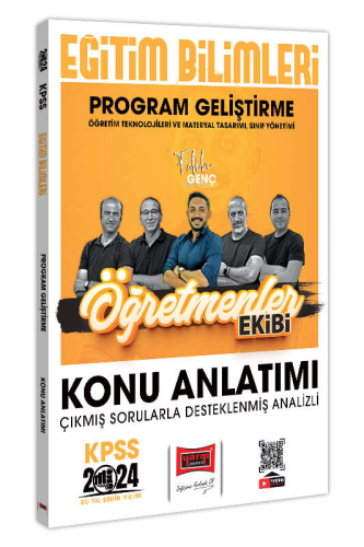 Yargı Yayınları 2024 KPSS Eğitim Bilimleri Öğretmenler Ekibi Program Geliştirme Konu Anlatımı