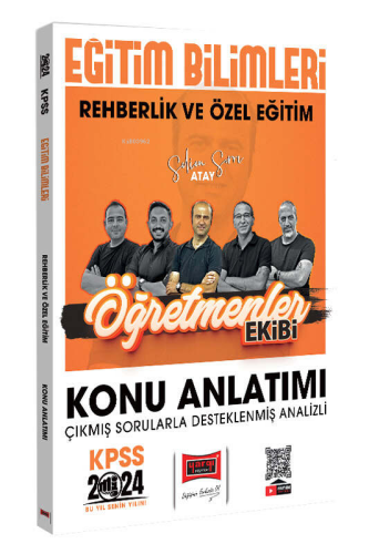 Yargı Yayınları 2024 KPSS Eğitim Bilimleri Öğretmenler Ekibi Rehberlik ve Özel Eğitim Konu Anlatımı