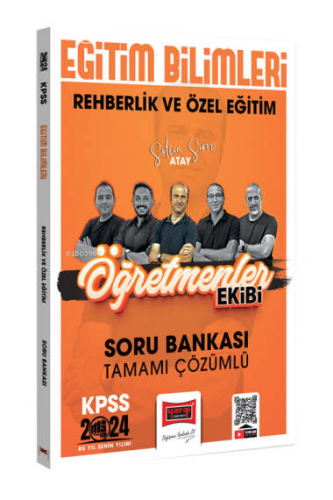Yargı Yayınları 2024 KPSS Eğitim Bilimleri Öğretmenler Ekibi Rehberlik ve Özel Eğitim Tamamı Çözümlü Soru Bankası