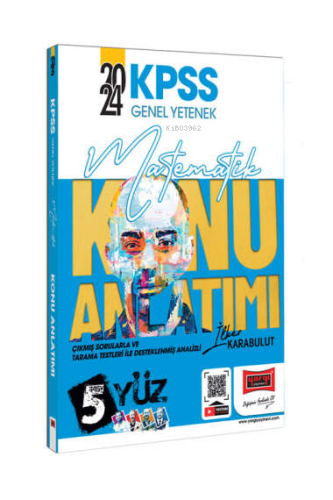 Yargı Yayınları 2024 KPSS Genel Yetenek 5Yüz Matematik Konu Anlatımı