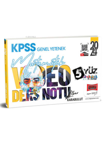 Yargı Yayınları 2024 KPSS Genel Yetenek 5Yüz Matematik Video Ders Notları