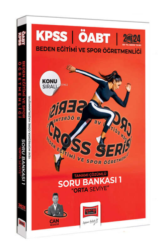 Yargı Yayınları 2024 KPSS ÖABT Beden Eğitimi ve Öğretmenliği Cross Serisi Soru Bankası (Orta Seviye)