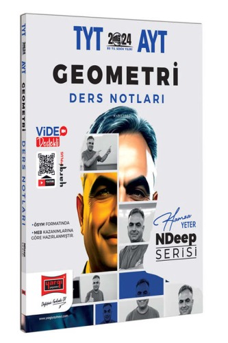 Yargı Yayınları 2024 NDeep Serisi TYT-AYT Geometri Ders Notları