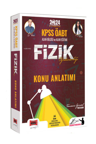 Yargı Yayınları 2024 ÖABT Fizik Öğretmenliği Konu Anlatımı