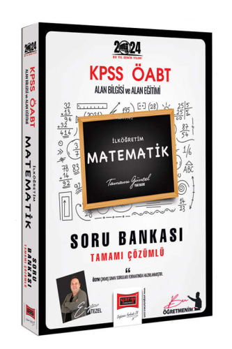 Yargı Yayınları 2024 ÖABT İlköğretim Matematik Öğretmenliği Soru Bankası
