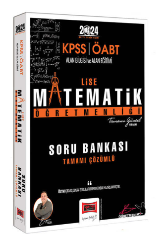 Yargı Yayınları 2024 ÖABT Lise Matematik Öğretmenliği Soru Bankası