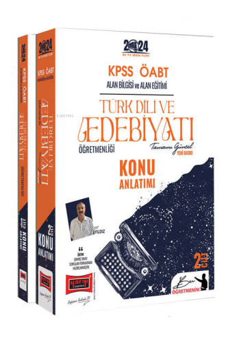 Yargı Yayınları 2024 ÖABT Türk Dili ve Edebiyatı Konu Anlatımı (2 Cilt)