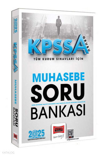 Yargı Yayınları 2025 KPSS-A Grubu Tüm Kurum Sınavları İçin Muhasebe Soru Bankası