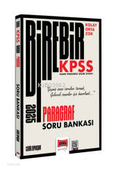 Yargı Yayınları 2025 KPSS Birebir Serisi Kolay-Orta-Zor Paragraf Soru 