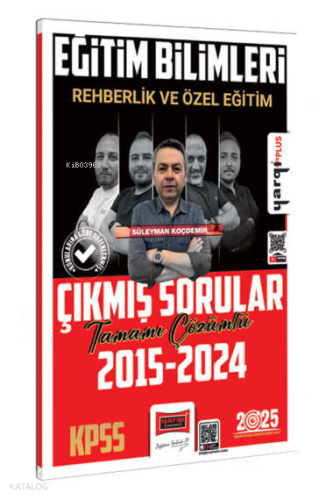 Yargı Yayınları 2025 Kpss Eğitim Bilimleri Rehberlik ve Özel Eğitim ;Tamamı Çözümlü Çıkmış Sorular