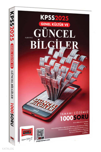 Yargı Yayınları 2025 KPSS Genel Kültür Güncel Bilgiler Tamamı Çözümlü 