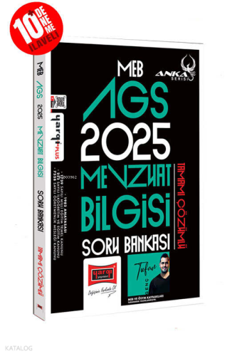 Yargı Yayınları 2025 MEB-AGS Anka Serisi Mevzuat Bilgisi Tamamı Çözüml
