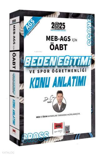 Yargı Yayınları 2025 MEB AGS ÖABT Beden Eğitimi ve Spor Öğretmenliği Cross Serisi Konu Anlatımı